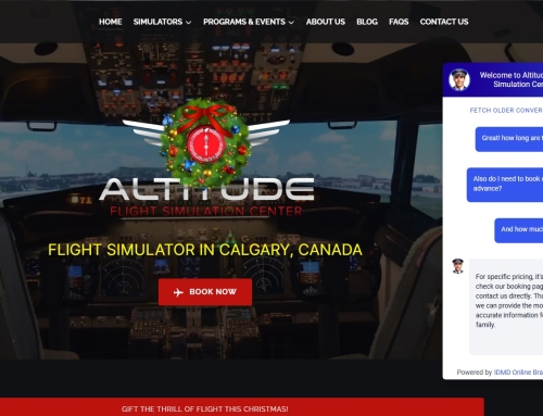 Elevating Your Business with AI and Chatbots: A Glimpse into Altitude Flight Center’s Virtual Assistant